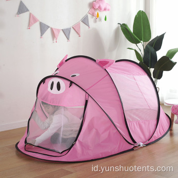 Animal House Teepee Play Tent Untuk Anak-Anak